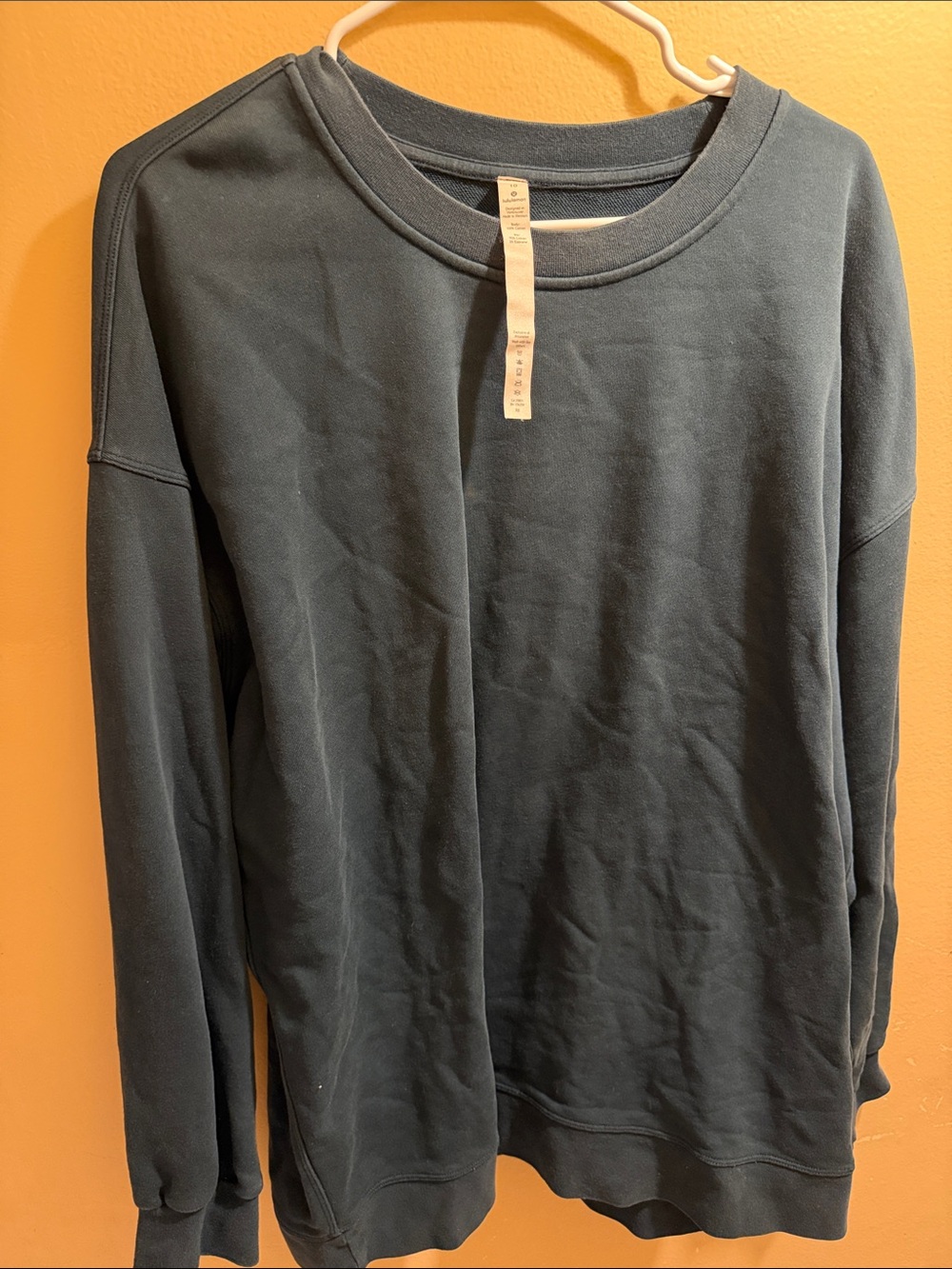 lululemon athletica Men's Crewneck Sweatshirt in Slate Teal